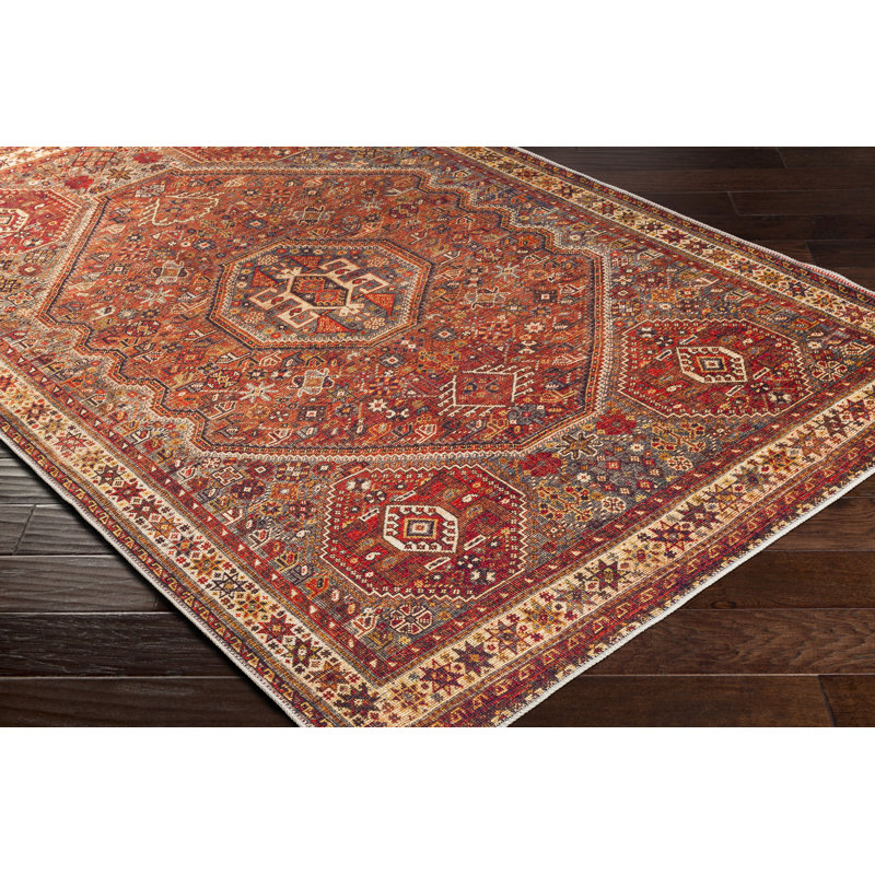 Langley Street Heyward Burnt Orange Rug & Reviews Wayfair